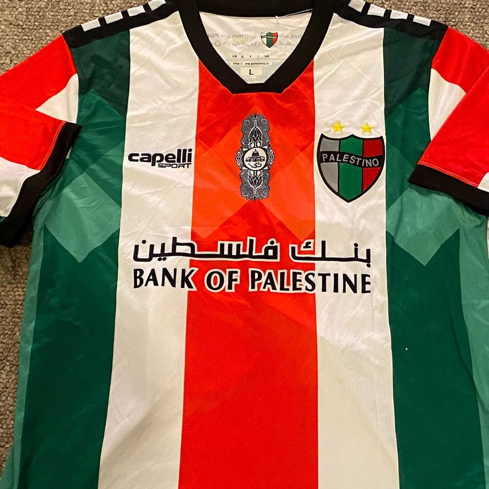 Capelli brand CHILE CLUB DEPORTIVO PALESTINO  PALESTINE JERSEY M,L,XL,2XL New